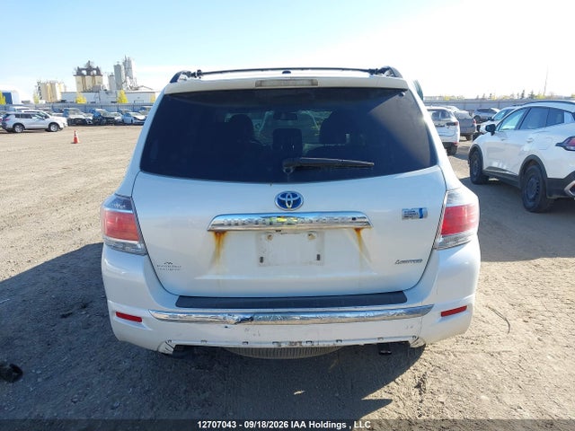 12707043 :رقم المزاد ، JTEDC3EH5C2004736 vin ، 2012 Toyota Highlander Hybrid Limited مزاد بيع
