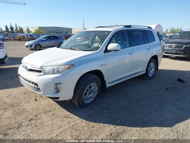 12707043 :رقم المزاد ، JTEDC3EH5C2004736 vin ، 2012 Toyota Highlander Hybrid Limited مزاد بيع