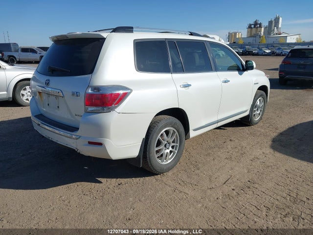 12707043 :رقم المزاد ، JTEDC3EH5C2004736 vin ، 2012 Toyota Highlander Hybrid Limited مزاد بيع