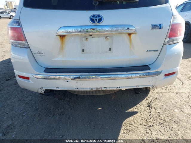 12707043 :رقم المزاد ، JTEDC3EH5C2004736 vin ، 2012 Toyota Highlander Hybrid Limited مزاد بيع