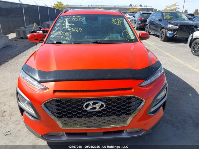 2018 Hyundai Kona 1.6t Ultimate მანქანა იყიდება აუქციონზე, vin: KM8K5CA54JU172818, აუქციონის ნომერი: 12707058