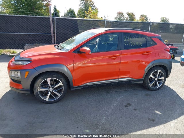 2018 Hyundai Kona 1.6t Ultimate მანქანა იყიდება აუქციონზე, vin: KM8K5CA54JU172818, აუქციონის ნომერი: 12707058