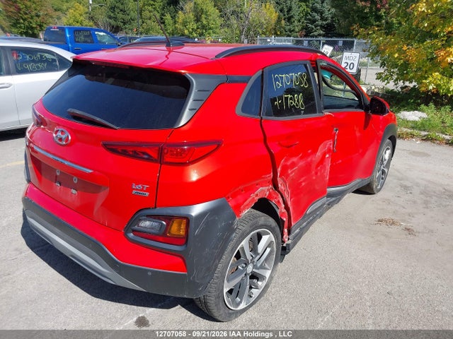 2018 Hyundai Kona 1.6t Ultimate მანქანა იყიდება აუქციონზე, vin: KM8K5CA54JU172818, აუქციონის ნომერი: 12707058