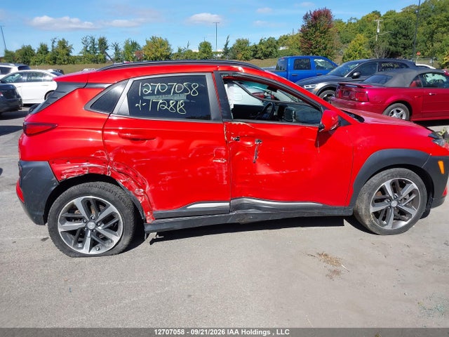 2018 Hyundai Kona 1.6t Ultimate მანქანა იყიდება აუქციონზე, vin: KM8K5CA54JU172818, აუქციონის ნომერი: 12707058
