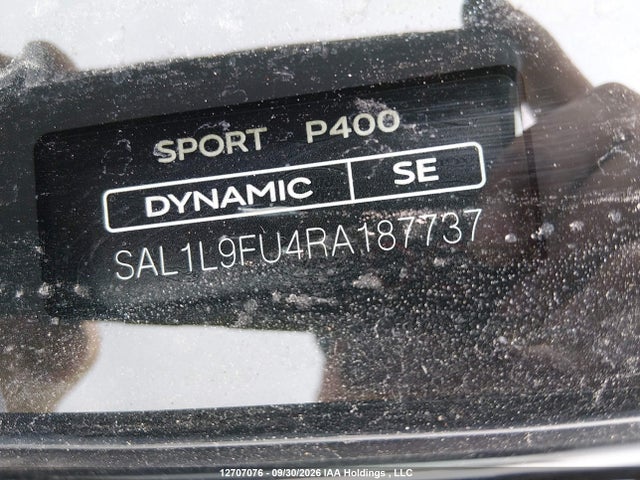SAL1L9FU4RA187737 Land Rover RANGE ROVER SPORT