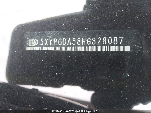 Aukcja sprzedaży 2017 Kia Sorento 3.3l Lx V6 7-seater, vin: 5XYPGDA58HG328087, numer aukcji: 12707080