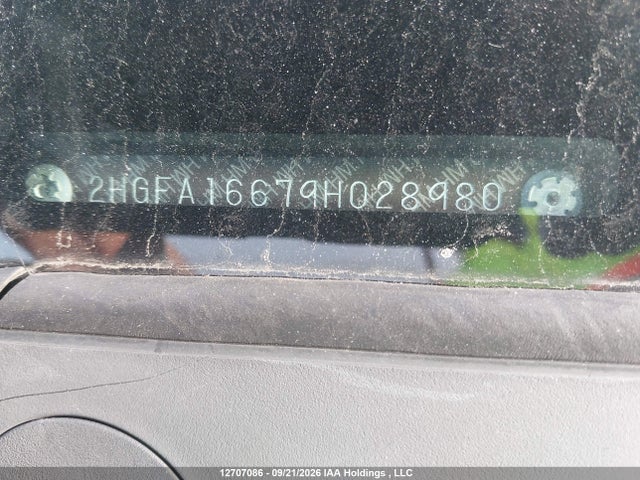 Продаж на аукціоні авто 2009 Honda Civic, vin: 2HGFA16679H028980, номер лоту: 12707086