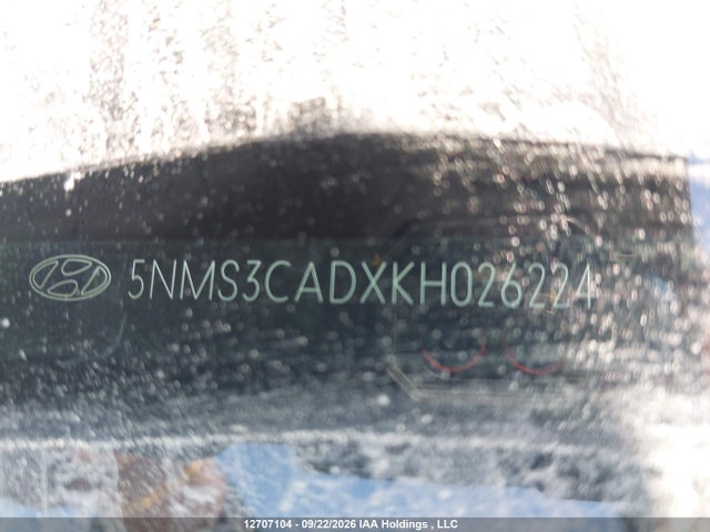 Hyundai Santa Fe Sel/sel Plus 2019 5NMS3CADXKH026224 Image 21