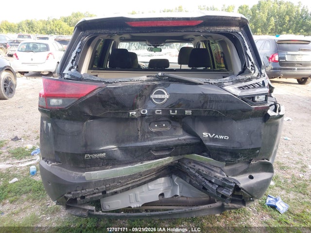 12707171 :رقم المزاد ، JN8BT3BB1PW192511 vin ، 2023 Nissan Rogue Sv Midnight Edition/sv Moonroof مزاد بيع
