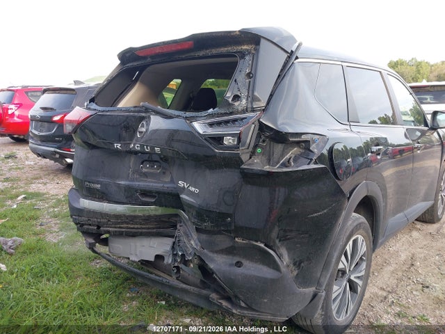 12707171 :رقم المزاد ، JN8BT3BB1PW192511 vin ، 2023 Nissan Rogue Sv Midnight Edition/sv Moonroof مزاد بيع