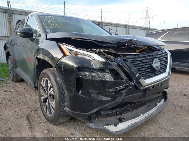 12707171 :رقم المزاد ، JN8BT3BB1PW192511 vin ، 2023 Nissan Rogue Sv Midnight Edition/sv Moonroof مزاد بيع