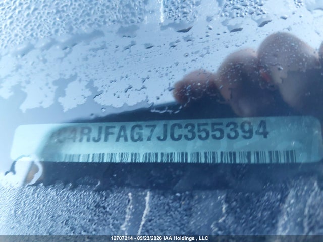 2018 Jeep Grand Cherokee Laredo მანქანა იყიდება აუქციონზე, vin: 1C4RJFAG7JC355394, აუქციონის ნომერი: 12707214