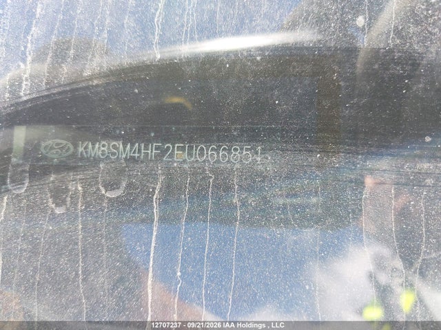 Auction sale of the 2014 Hyundai Santa Fe Gls/limited, vin: KM8SM4HF2EU066851, lot number: 12707237