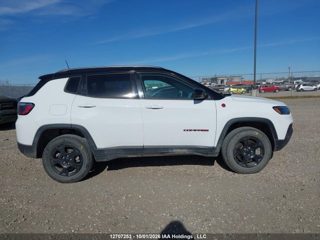 12707253 :رقم المزاد ، 3C4NJDDN5PT557287 vin ، 2023 Jeep Compass Trailhawk مزاد بيع