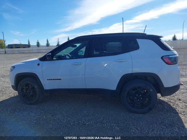 12707253 :رقم المزاد ، 3C4NJDDN5PT557287 vin ، 2023 Jeep Compass Trailhawk مزاد بيع