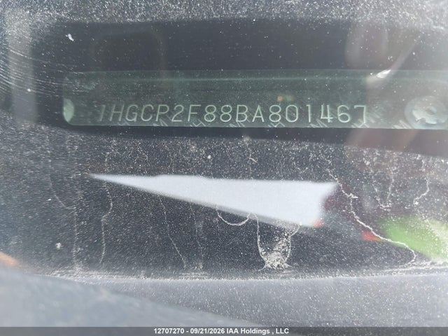 Продаж на аукціоні авто 2011 Honda Accord, vin: 1HGCP2F88BA801467, номер лоту: 12707270