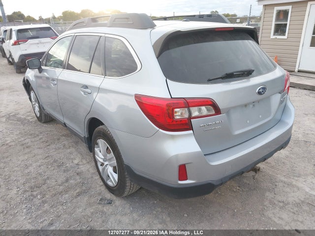 2016 Subaru Outback 2.5i მანქანა იყიდება აუქციონზე, vin: 4S4BSCAC4G3278921, აუქციონის ნომერი: 12707277