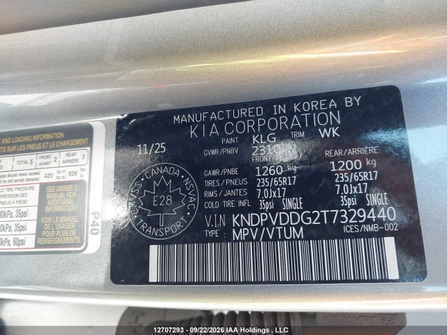KNDPVDDG2T7329440 KIA SPORTAGE HYBRID