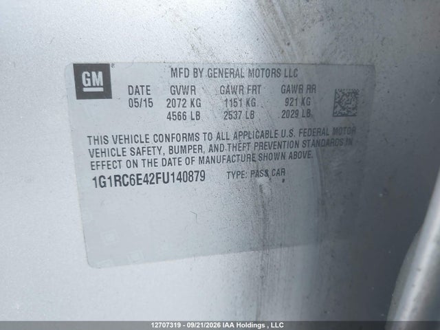 Chevrolet Volt 2015 1G1RC6E42FU140879 Image 18