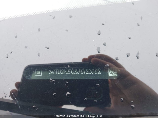 12707337 :رقم المزاد ، 3GTU2NEC8JG123568 vin ، 2018 Gmc Sierra 1500 Slt مزاد بيع
