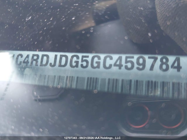 Aukcja sprzedaży 2016 Dodge Durango Limited, vin: 1C4RDJDG5GC459784, numer aukcji: 12707343
