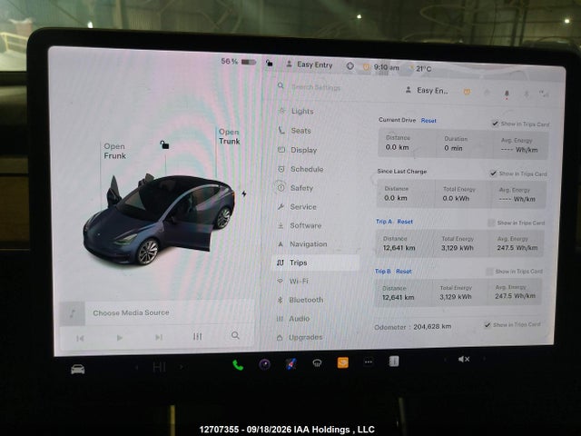 Aukcja sprzedaży 2018 Tesla Model 3 Long Range/mid Range, vin: 5YJ3E1EA3JF110582, numer aukcji: 12707355