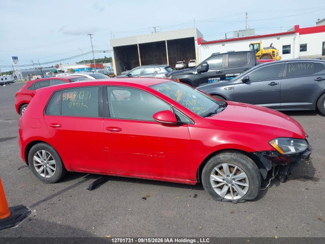 12701731 :رقم المزاد ، 3VW117AU7FM077172 vin ، 2015 Volkswagen Golf 1.8 Tsi Comfortline/1.8 Tsi Highline/1.8 Tsi Trendline مزاد بيع