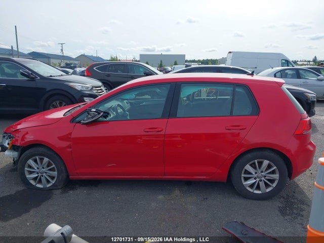 12701731 :رقم المزاد ، 3VW117AU7FM077172 vin ، 2015 Volkswagen Golf 1.8 Tsi Comfortline/1.8 Tsi Highline/1.8 Tsi Trendline مزاد بيع