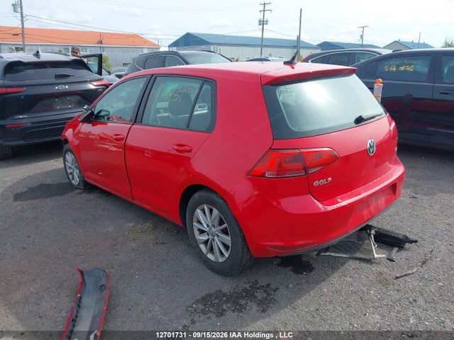 12701731 :رقم المزاد ، 3VW117AU7FM077172 vin ، 2015 Volkswagen Golf 1.8 Tsi Comfortline/1.8 Tsi Highline/1.8 Tsi Trendline مزاد بيع