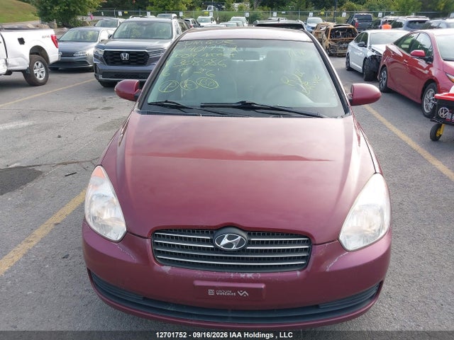 Продаж на аукціоні авто 2009 Hyundai Accent 25th Anniversary/gl/gls/l, vin: KMHCN45C29U308586, номер лоту: 12701752