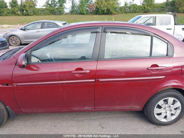 Продаж на аукціоні авто 2009 Hyundai Accent 25th Anniversary/gl/gls/l, vin: KMHCN45C29U308586, номер лоту: 12701752