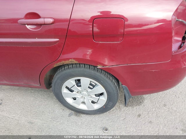 Продаж на аукціоні авто 2009 Hyundai Accent 25th Anniversary/gl/gls/l, vin: KMHCN45C29U308586, номер лоту: 12701752