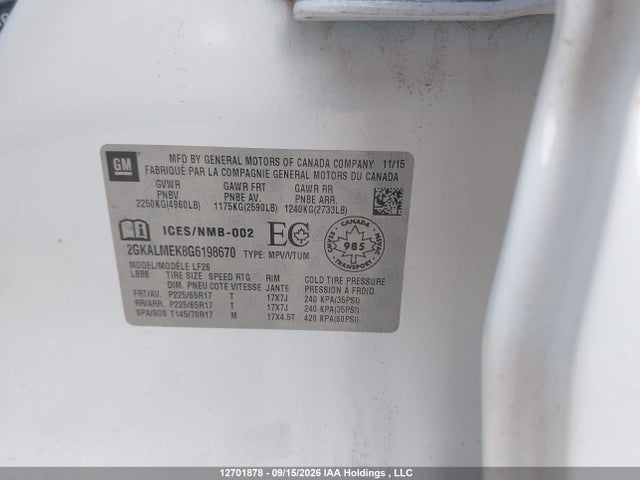 2GKALMEK8G6198670 GMC Terrain Sle-1