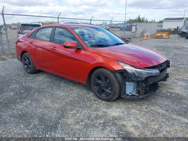 2022 Hyundai Elantra Preferred Ivt მანქანა იყიდება აუქციონზე, vin: KMHLM4AG5NU326019, აუქციონის ნომერი: 12707356