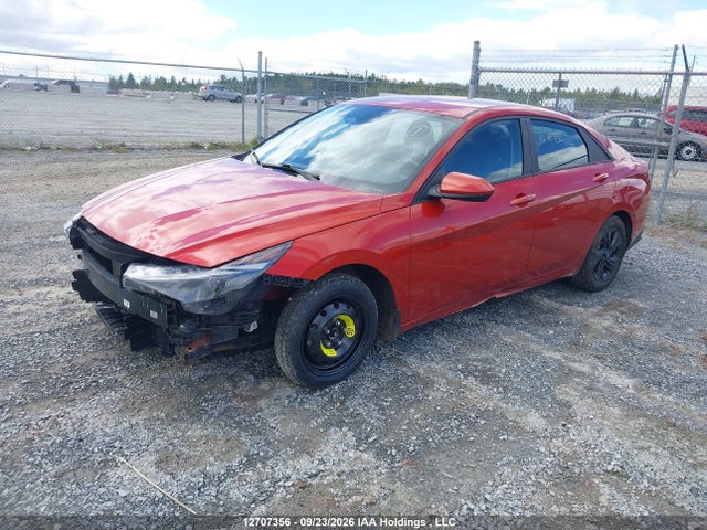 12707356 :رقم المزاد ، KMHLM4AG5NU326019 vin ، 2022 Hyundai Elantra Preferred Ivt مزاد بيع