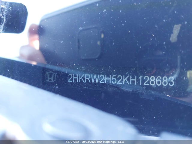 Aukcja sprzedaży 2019 Honda Cr-v Ex, vin: 2HKRW2H52KH128683, numer aukcji: 12707362