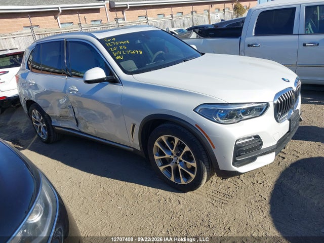 Auction sale of the 2020 Bmw X5 Xdrive40i, vin: 5UXCR6C06LLL75698, lot number: 12707408