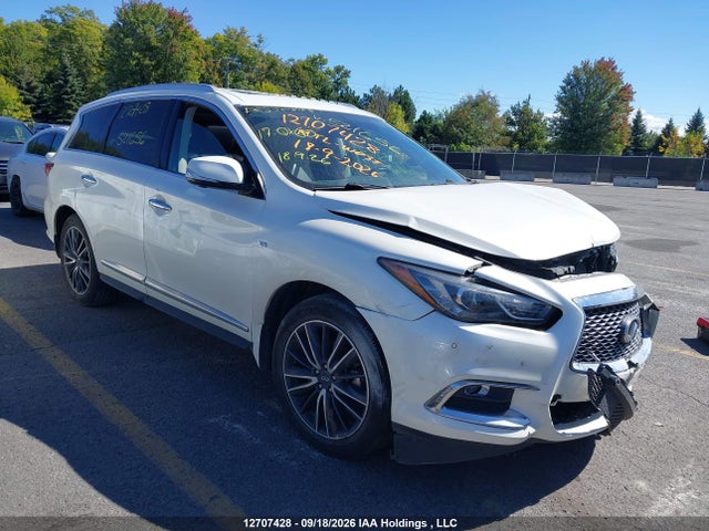 12707428 :رقم المزاد ، 5N1DL0MM8HC521656 vin ، 2017 Infiniti Qx60 مزاد بيع