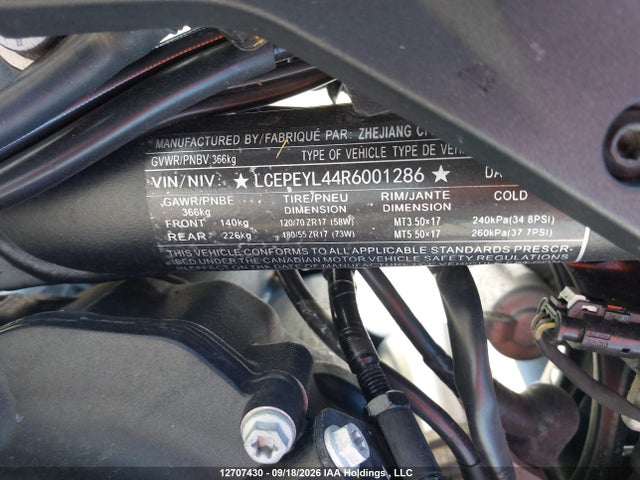 Cf Moto 800nk 2024 LCEPEYL44R6001286 Image 10