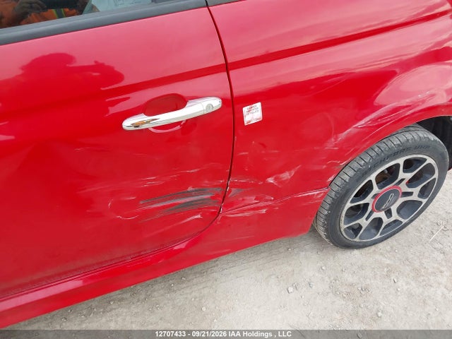 Продаж на аукціоні авто 2013 Fiat 500 Sport Turbo, vin: 3C3CFFHH3DT590796, номер лоту: 12707433