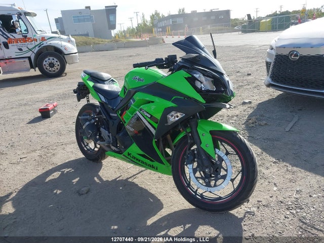 12707440 :رقم المزاد ، JKAEX8A12EA008569 vin ، 2014 Kawasaki Ex300 A مزاد بيع
