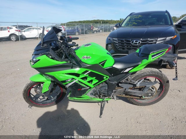 Продаж на аукціоні авто 2014 Kawasaki Ex300 A, vin: JKAEX8A12EA008569, номер лоту: 12707440