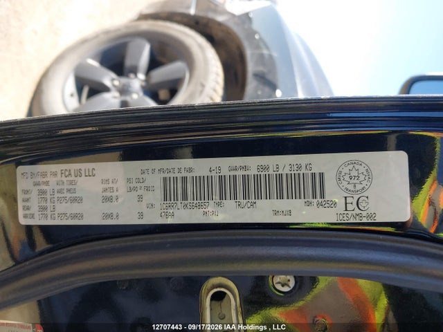 RAM 1500 Classic Slt 2019 1C6RR7LT0KS648657 Image 20