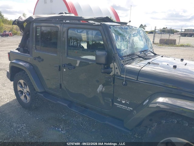 Продажа на аукционе авто 2016 Jeep Wrangler Unlimited Sahara, vin: 1C4BJWEG3GL101993, номер лота: 12707459