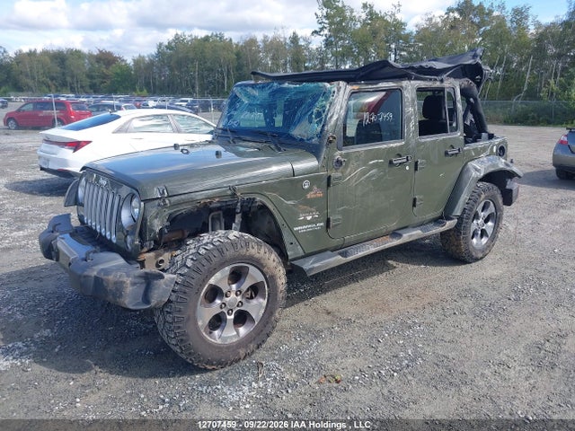 Продажа на аукционе авто 2016 Jeep Wrangler Unlimited Sahara, vin: 1C4BJWEG3GL101993, номер лота: 12707459