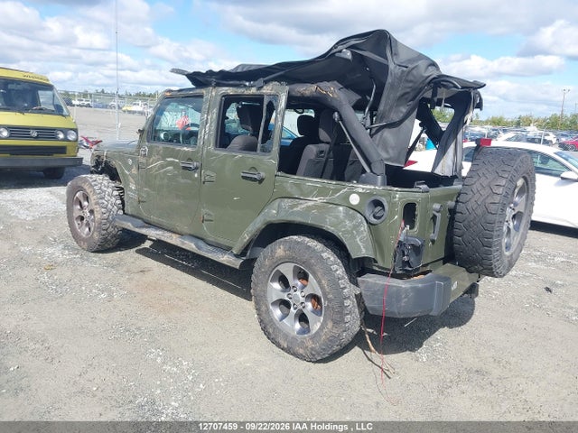 Продажа на аукционе авто 2016 Jeep Wrangler Unlimited Sahara, vin: 1C4BJWEG3GL101993, номер лота: 12707459