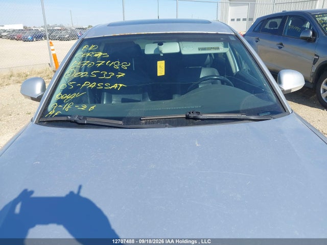 Aukcja sprzedaży 2005 Volkswagen Passat Gls, vin: WVWAD63B55P025337, numer aukcji: 12707488