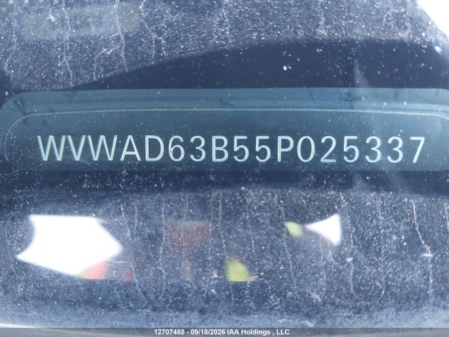 Aukcja sprzedaży 2005 Volkswagen Passat Gls, vin: WVWAD63B55P025337, numer aukcji: 12707488