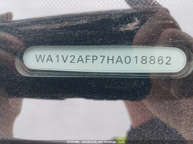 Продажа на аукционе авто 2017 Audi Q5, vin: WA1V2AFP7HA018862, номер лота: 12707498