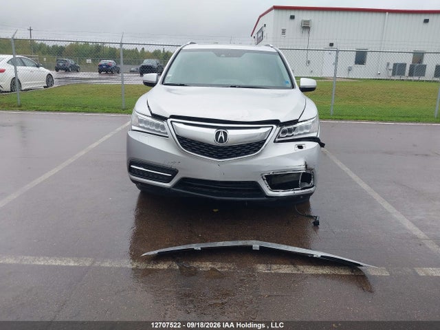 Auction sale of the 2014 Acura Mdx Navigation Package, vin: 5FRYD4H45EB507196, lot number: 12707522